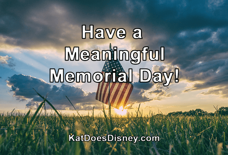 Meaningful Memorial Day