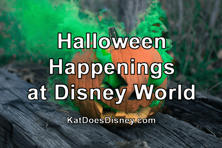 Halloween Happenings Disney World